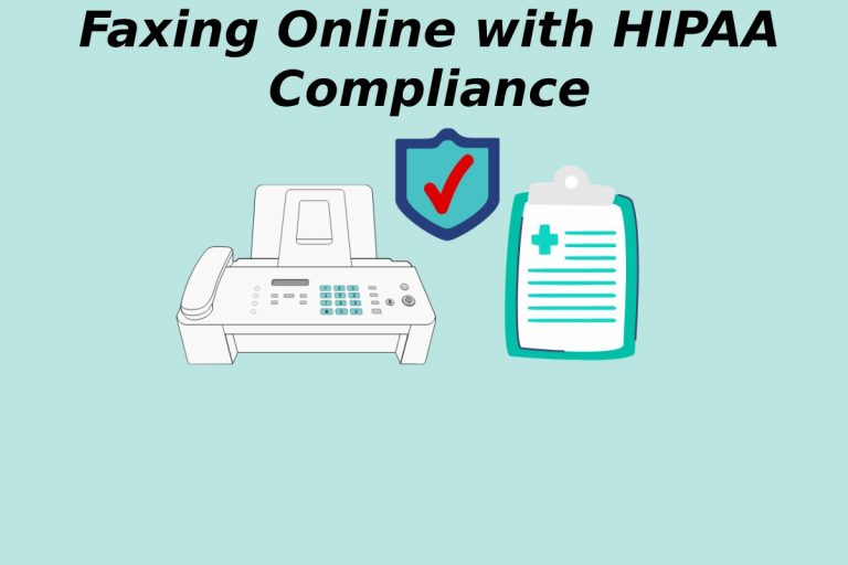 Faxing Online with HIPAA Compliance