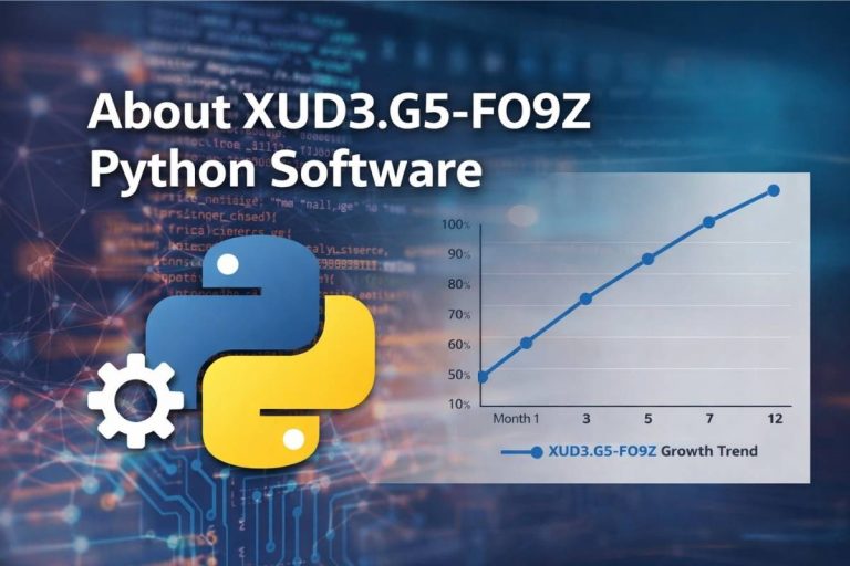 About XUD3.G5-FO9Z Python Software: Features, Benefits, and Use Cases