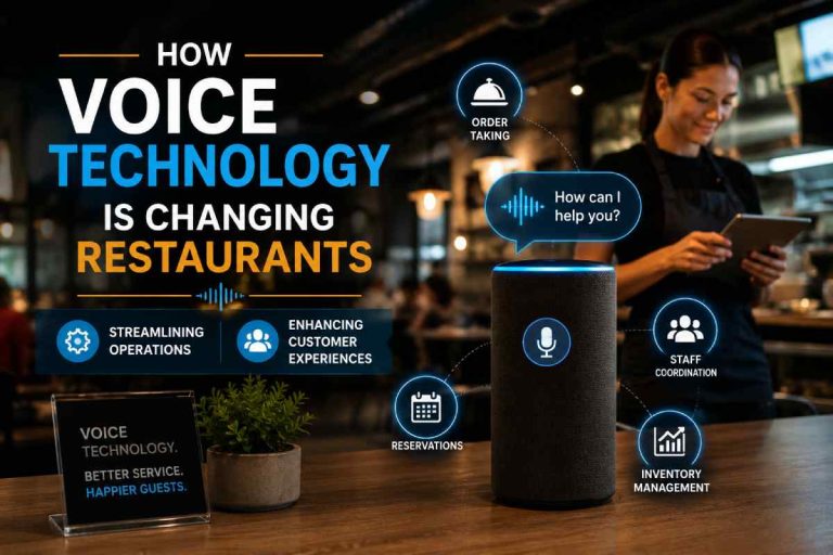 How Voice Technology is Changing Restaurants: Streamlining Operations and Enhancing Customer Experiences