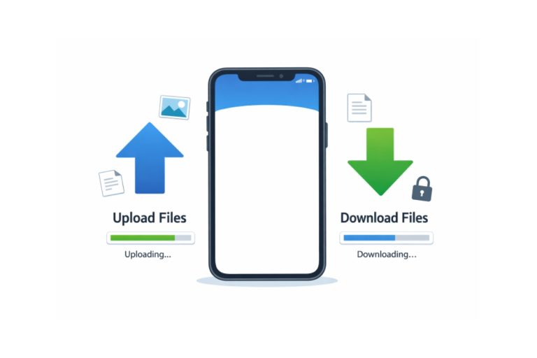 Modern Upload and Download UI Patterns for Mobile Apps