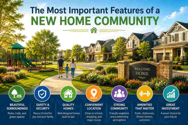The Most Important Features of a New Home Community