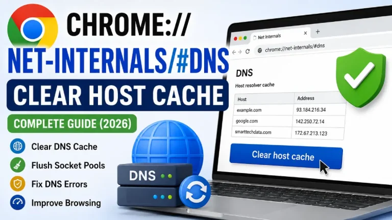 Chrome://Net-Internals/#DNS Clear Host Cache: Complete Guide (2026)